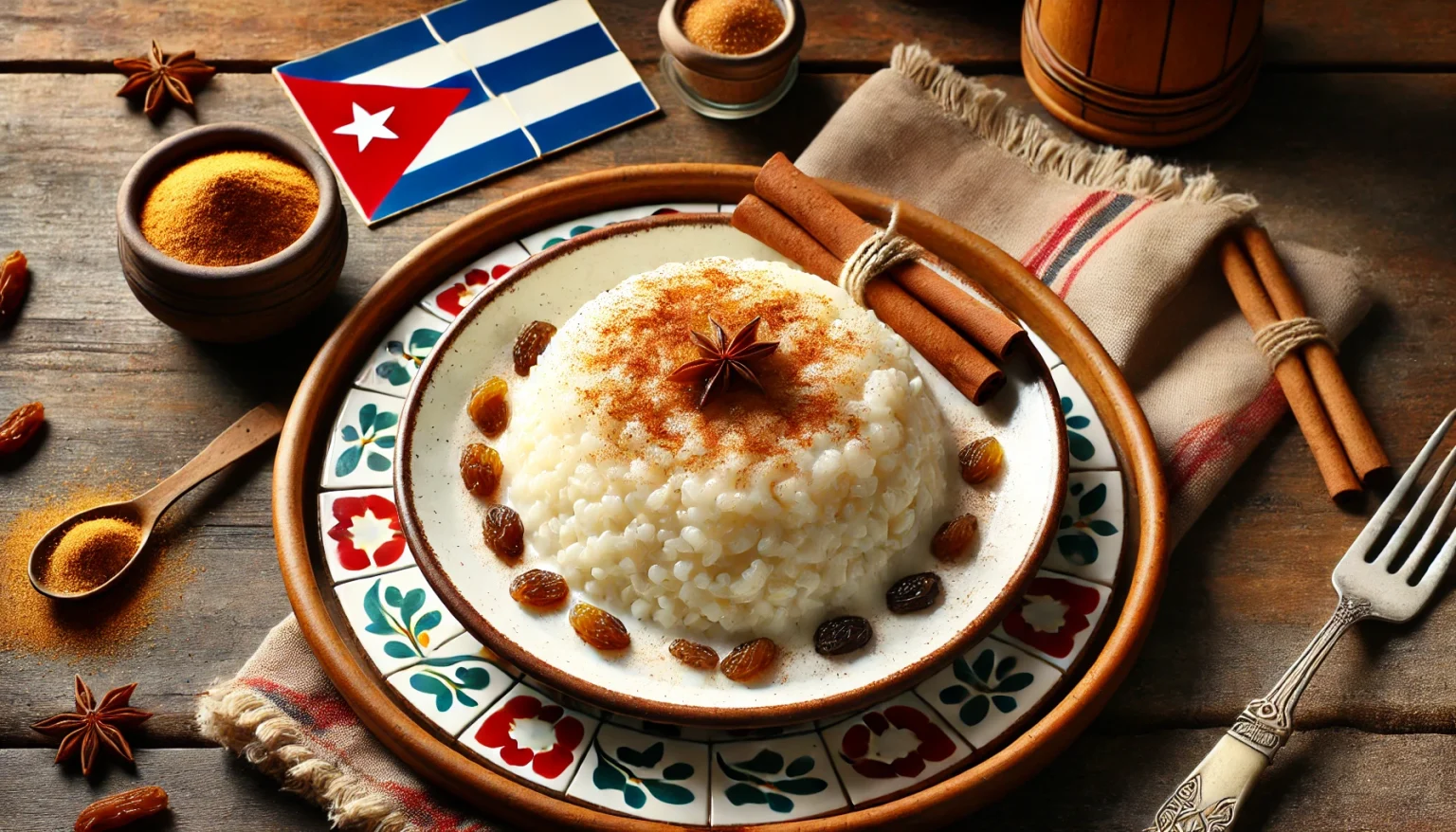 Cuban Rice Pudding